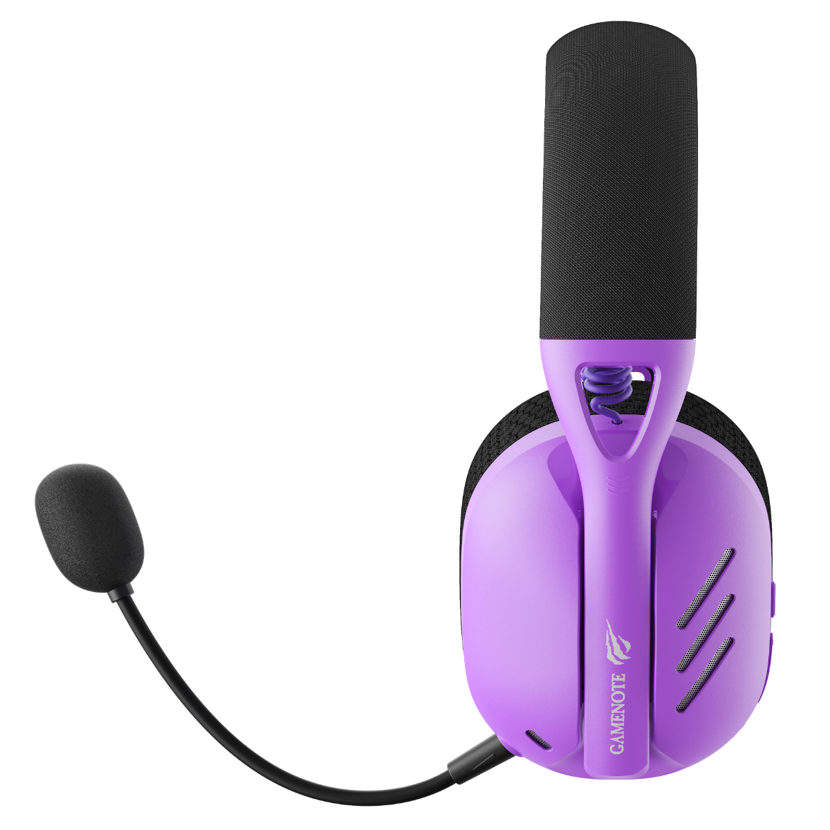 Havit Gamenote Fuxi-H3 Gaming Oyuncu Mikrofonlu Kulaklığı 7.1-4 Modlu (BT, 2.4Ghz, Type-C, 3.5mm) - Mor