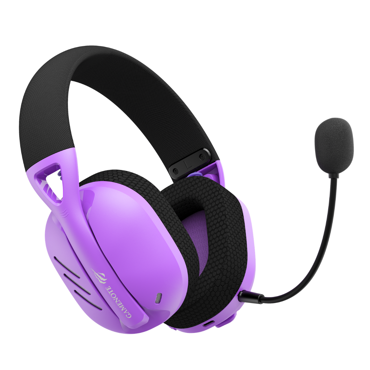 Havit Gamenote Fuxi-H3 Gaming Oyuncu Mikrofonlu Kulaklığı 7.1-4 Modlu (BT, 2.4Ghz, Type-C, 3.5mm) - Mor