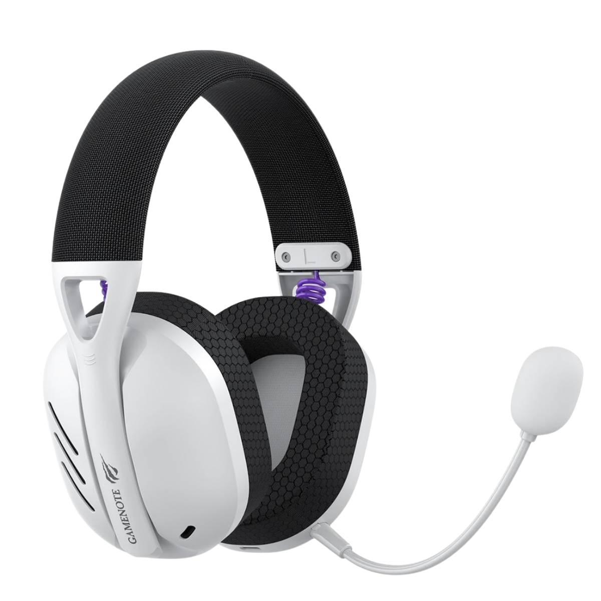 Havit Gamenote Fuxi-H3 Gaming Oyuncu Mikrofonlu Kulaklığı 7.1-4 Modlu (BT, 2.4Ghz, Type-C, 3.5mm) - Beyaz/Siyah