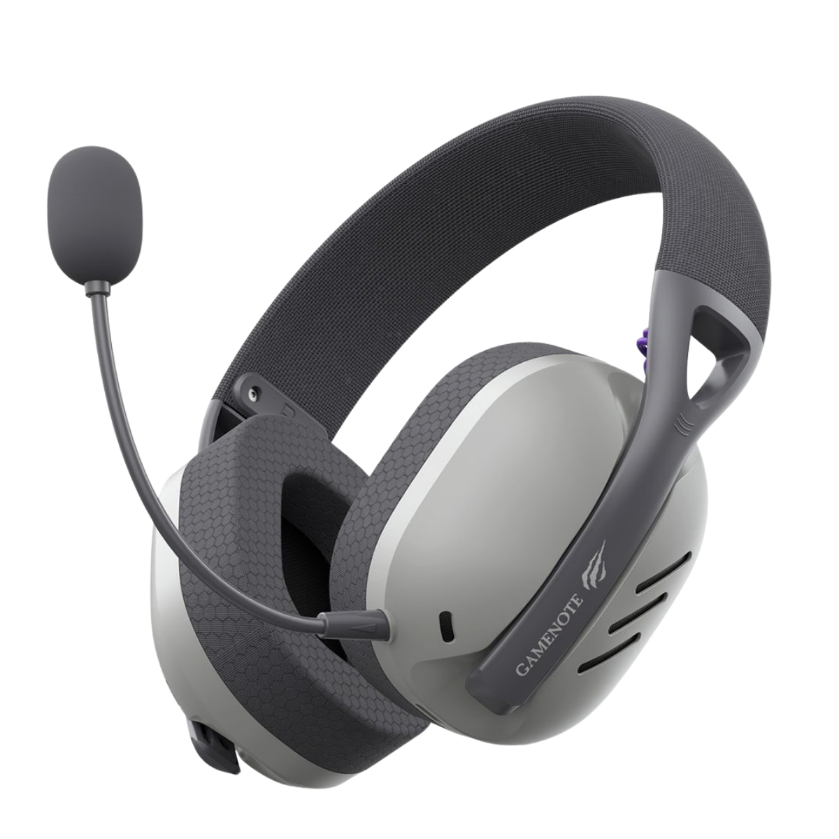 Havit Gamenote Fuxi-H3 Gaming Oyuncu Mikrofonlu Kulaklığı 7.1-4 Modlu (BT, 2.4Ghz, Type-C, 3.5mm) - Gri