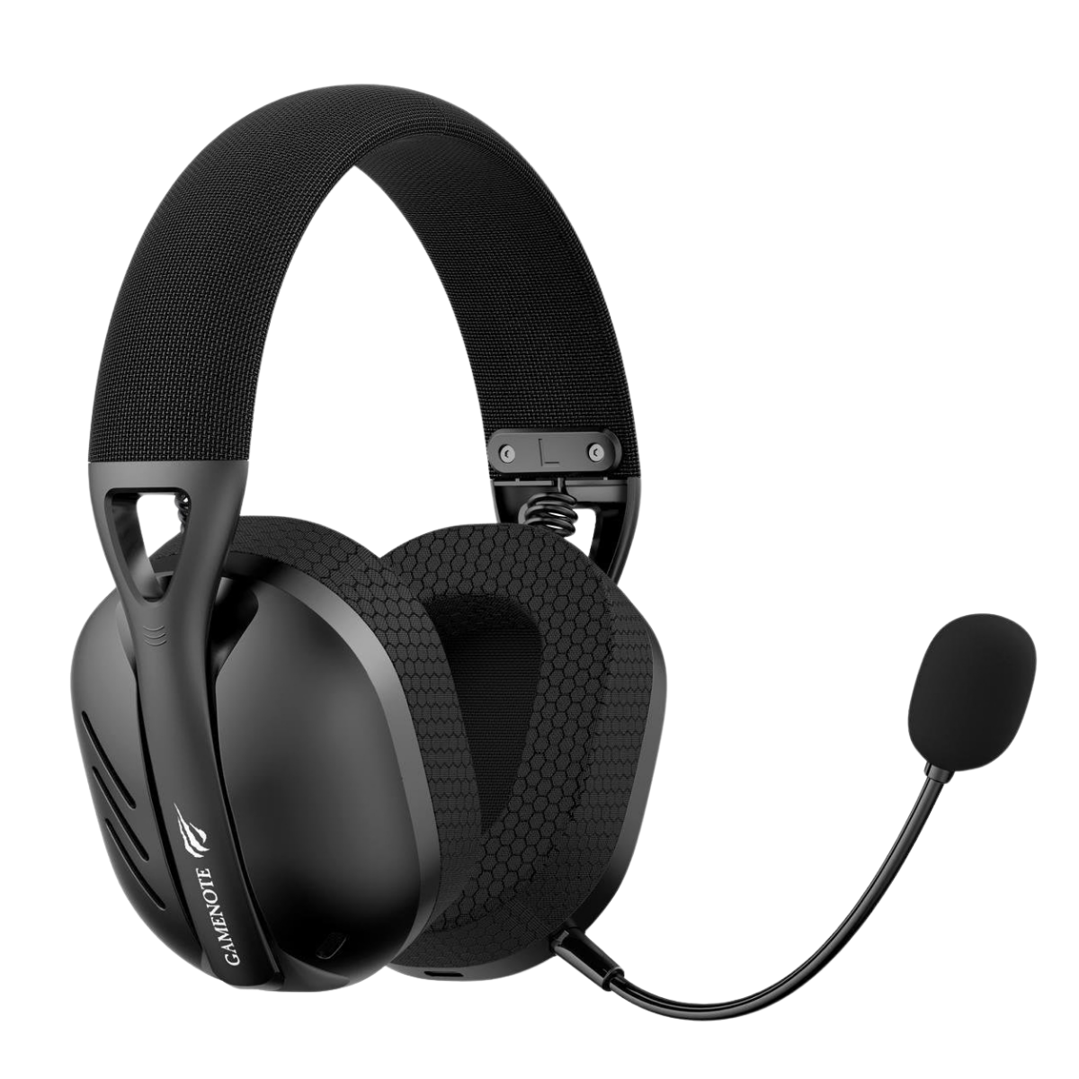 Havit Gamenote Fuxi-H3 Gaming Oyuncu Mikrofonlu Kulaklığı 7.1-4 Modlu (BT, 2.4Ghz, Type-C, 3.5mm) - Siyah