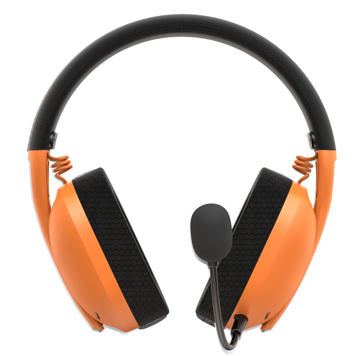 Havit Gamenote Fuxi-H3 Gaming Oyuncu Mikrofonlu Kulaklığı 7.1-4 Modlu (BT, 2.4Ghz, Type-C, 3.5mm) - Turuncu