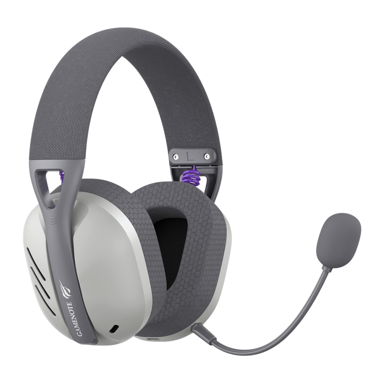 Havit Gamenote Fuxi-H3 Gaming Oyuncu Mikrofonlu Kulaklığı 7.1-4 Modlu (BT, 2.4Ghz, Type-C, 3.5mm) - Gri