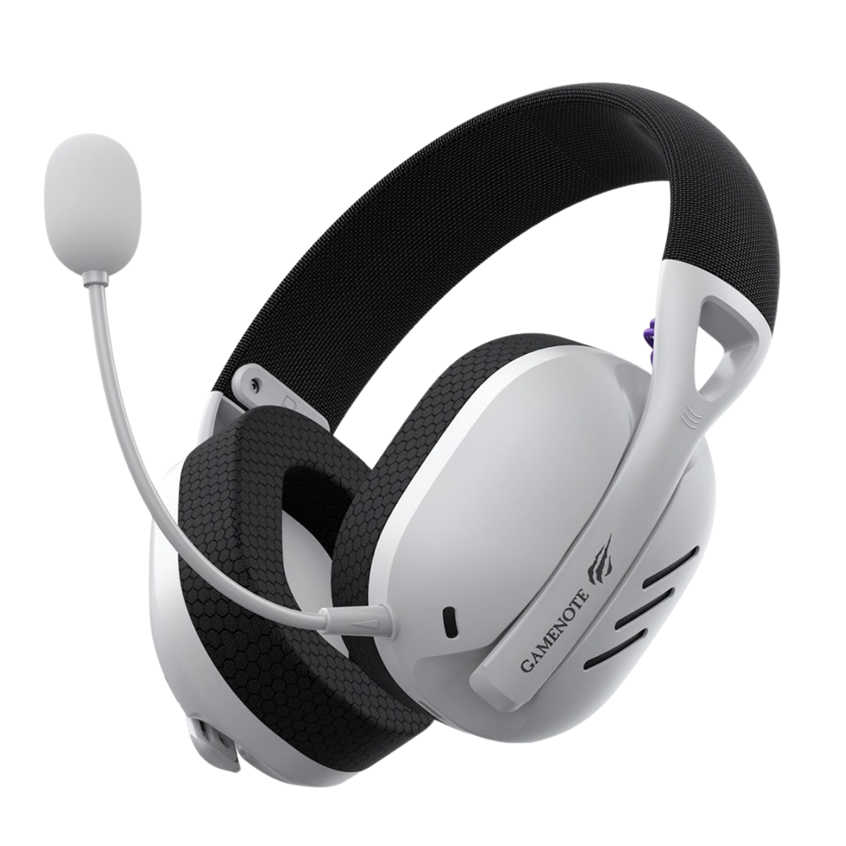 Havit Gamenote Fuxi-H3 Gaming Oyuncu Mikrofonlu Kulaklığı 7.1-4 Modlu (BT, 2.4Ghz, Type-C, 3.5mm) - Beyaz/Siyah