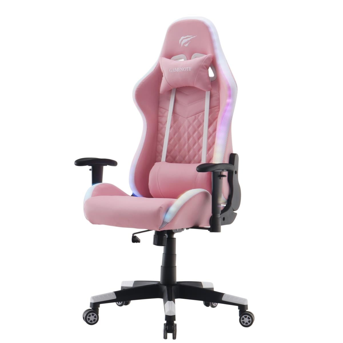 Havit Gamenote GC927 Profesyonel Gaming Koltuk Rgb Oyuncu Koltuğu - Pembe