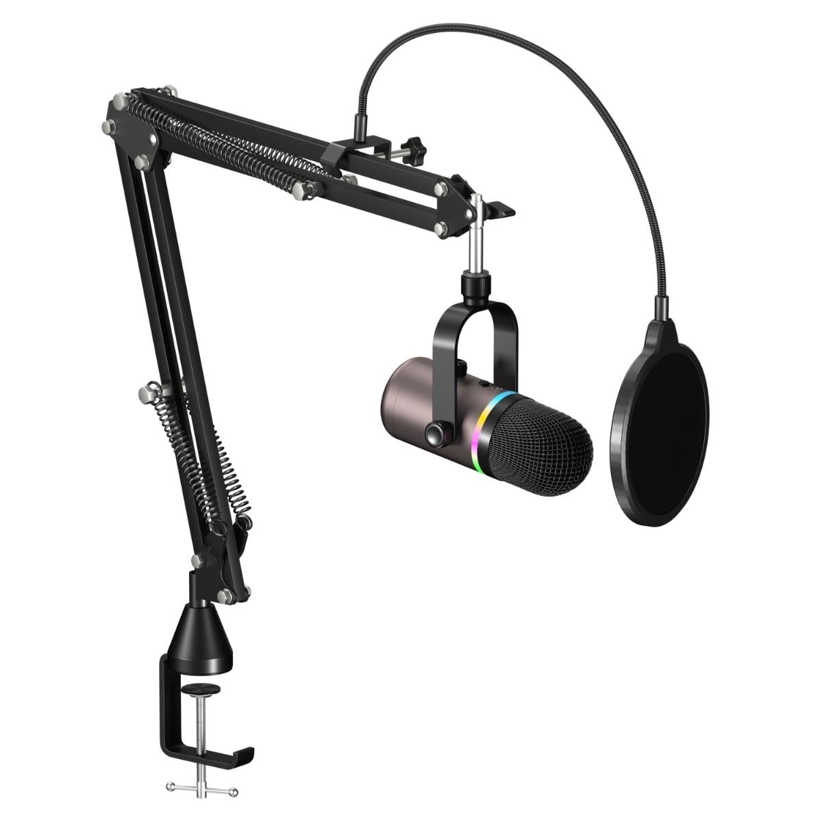 Havit Gamenote GK63 PRO RGB Gaming Profesyonel Oyuncu Yayıncı Mikrofonu ve Masa Standı
