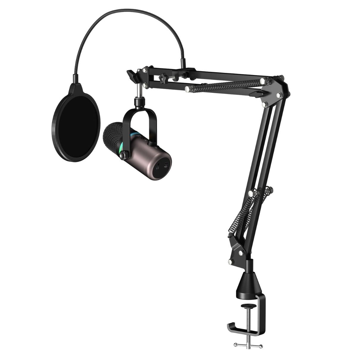 Havit Gamenote GK63 PRO RGB Gaming Profesyonel Oyuncu Yayıncı Mikrofonu ve Masa Standı