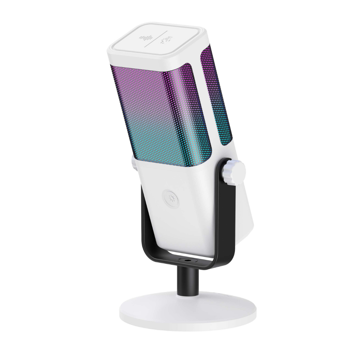 Havit Gamenote GK65  RGB Yayıncı Mikrofon - Beyaz