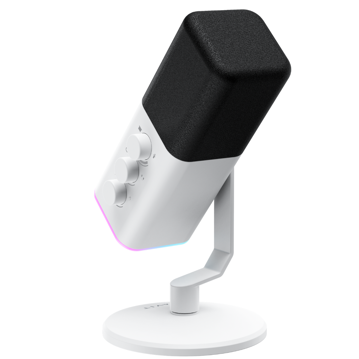 Havit Gamenote GK71  RGB Yayıncı Mikrofon - Beyaz