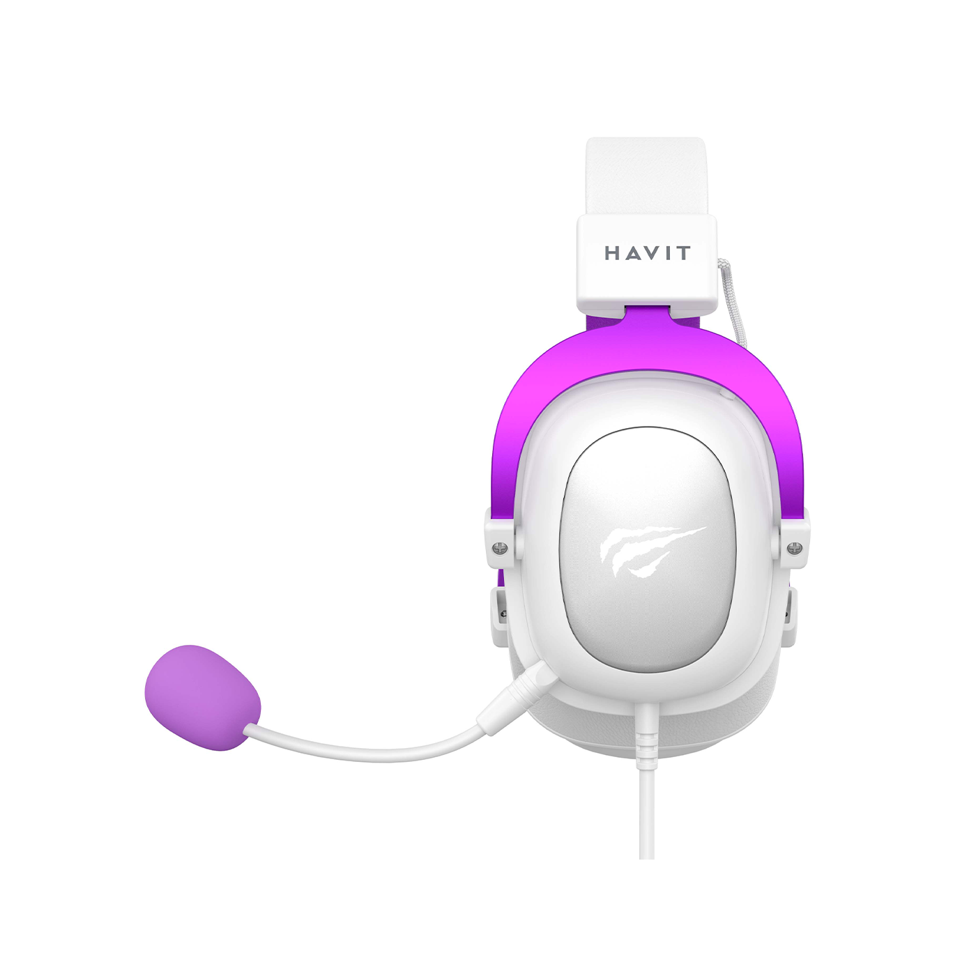 Havit Gamenote H2002D Mikrofonlu Gaming Kulaklık - Mor/Beyaz
