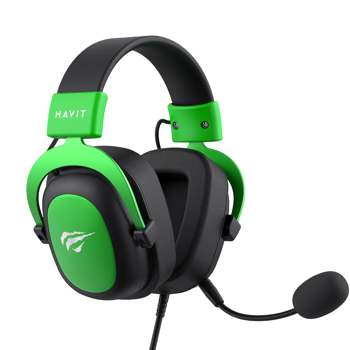 Havit Gamenote H2002D Mikrofonlu Gaming Kulaklık - Yeşil/Siyah