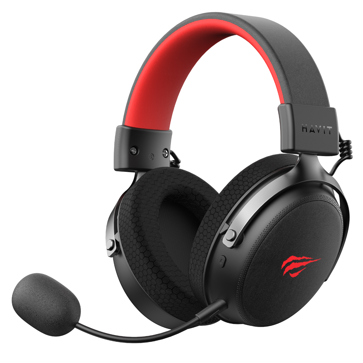 Havit Gamenote H2015 Pro 5 Modlu 24ms Kablosuz 7.1 Gaming Oyuncu Kulaklığı - Siyah