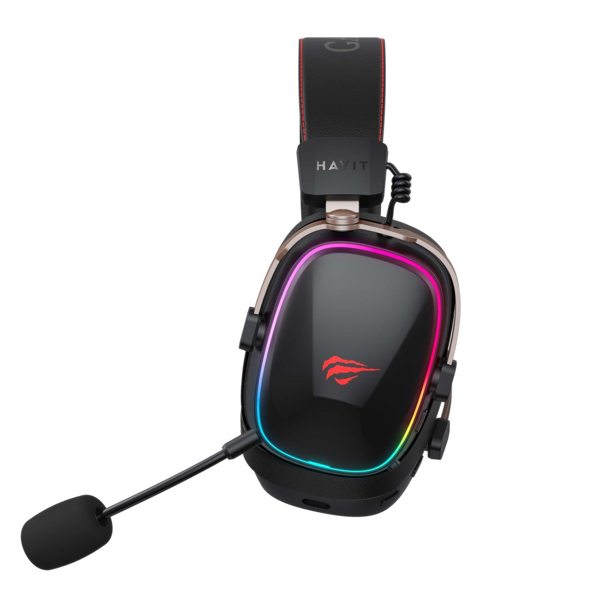 Havit Gamenote H2039BG Gaming Kablosuz 7.1 Oyuncu Kulaklığı 2.4GHz+BT+3.5mm Audio