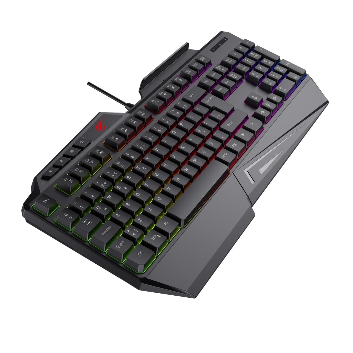 Havit Gamenote KB488L RGB Gaming Klavye Türkçe - Siyah