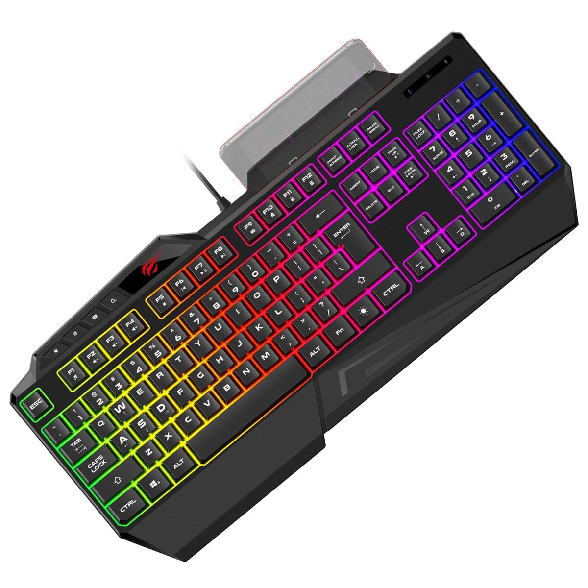 Havit Gamenote KB488L RGB Gaming Klavye - Siyah