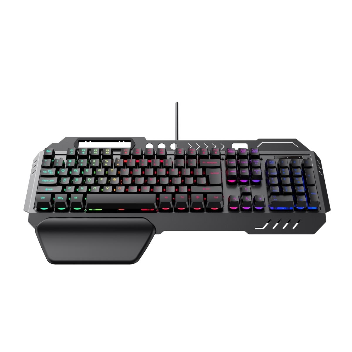 Havit Gamenote KB838L Rainbow Aydınlatma Oyuncu Klavyesi - Siyah