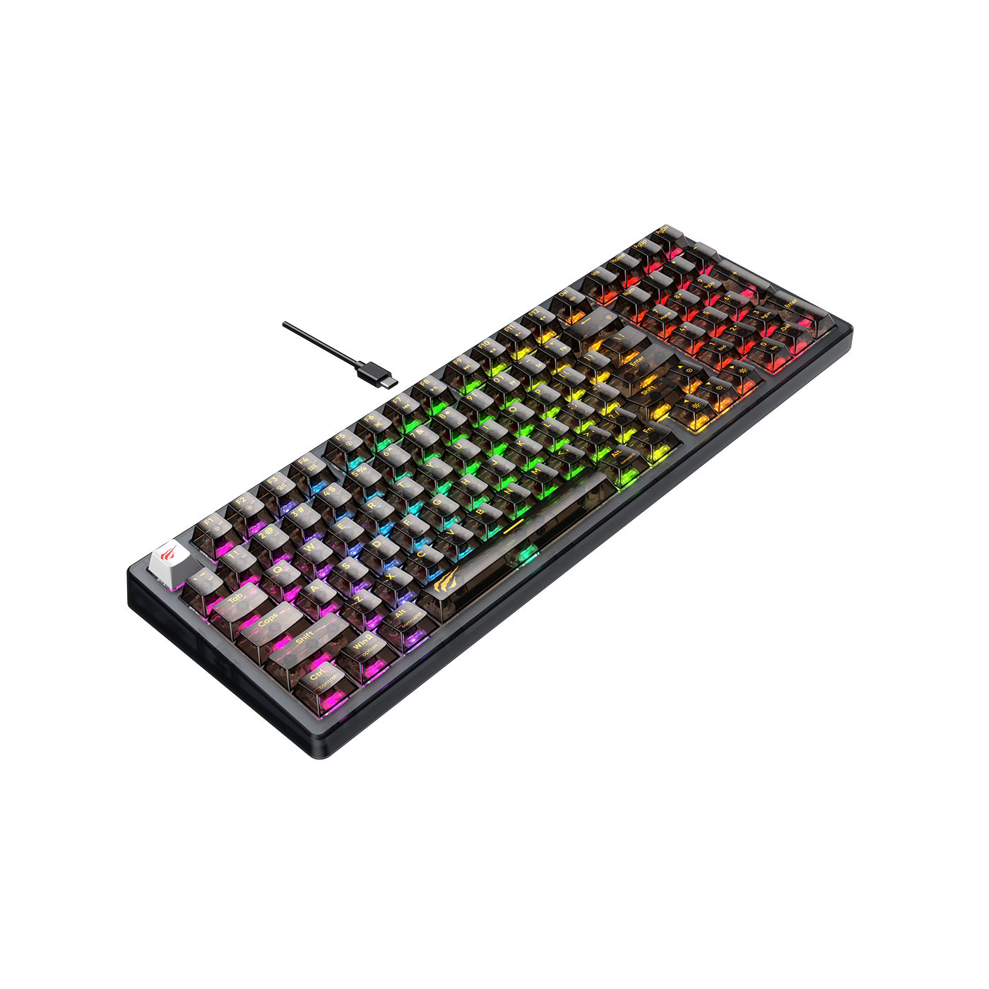 Havit Gamenote KB875L RGB Gaming Mekanik Klavye