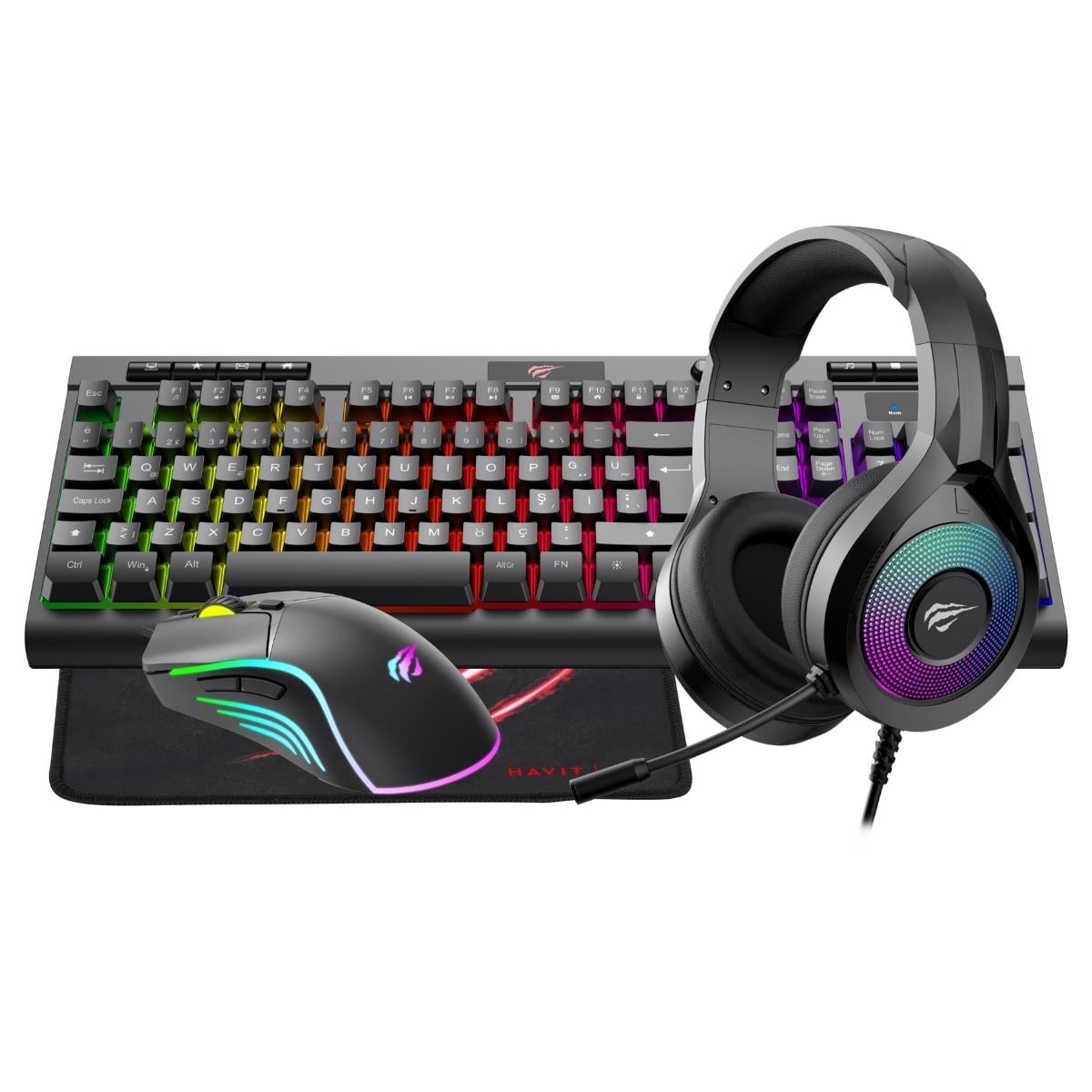 Havit Gamenote KB887CM Combo Gaming Set 4 in 1