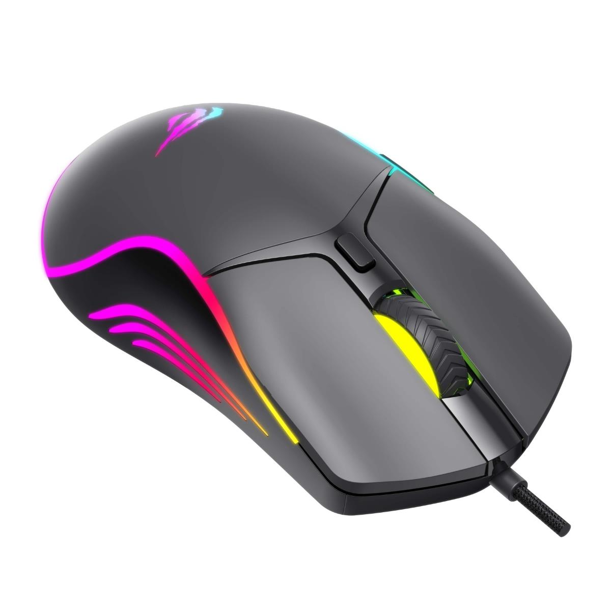 Havit Gamenote KB887CM-TUR 4'lü Gaming Set – Klavye, Mouse, Kulaklık, Mousepad – RGB Aydınlatma, Türkçe Q, 3.5mm Jack, PC Uyumlu
