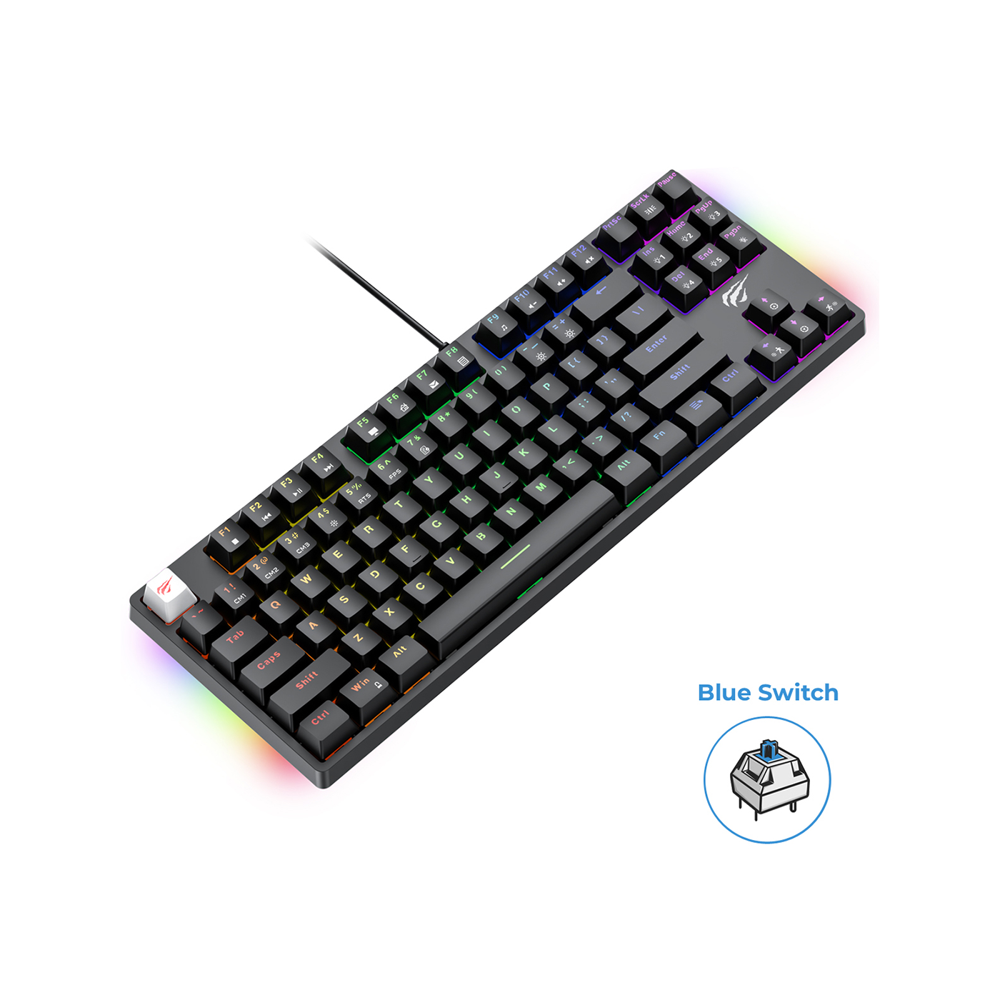 Havit Gamenote KB890L RGB Gaming Klavye