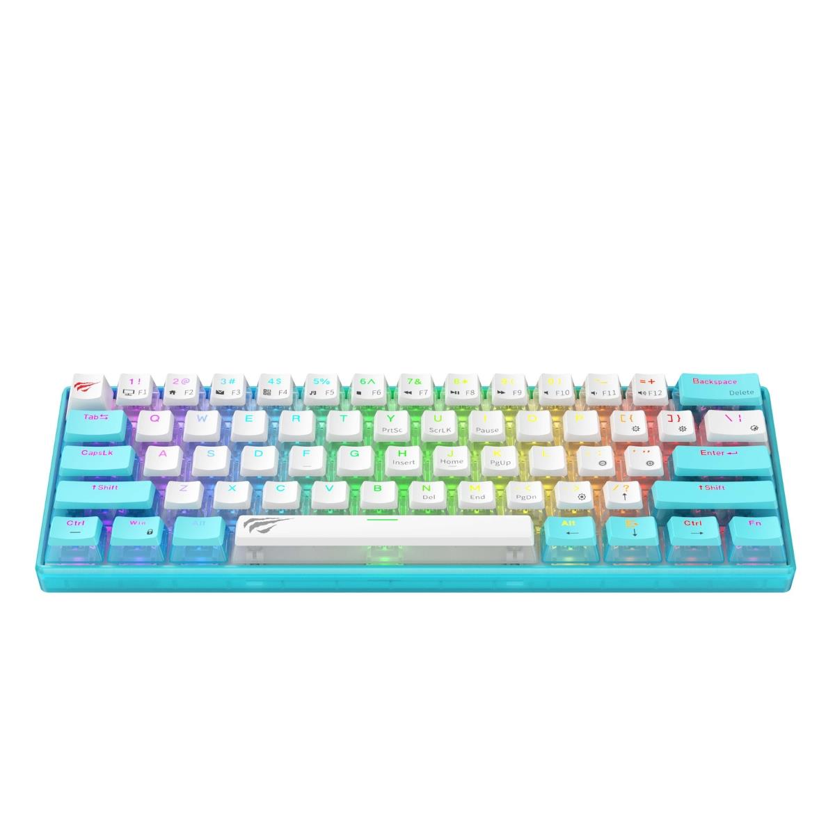 Havit Gamenote KB903L Mekanik %60 Klavye - Mavi