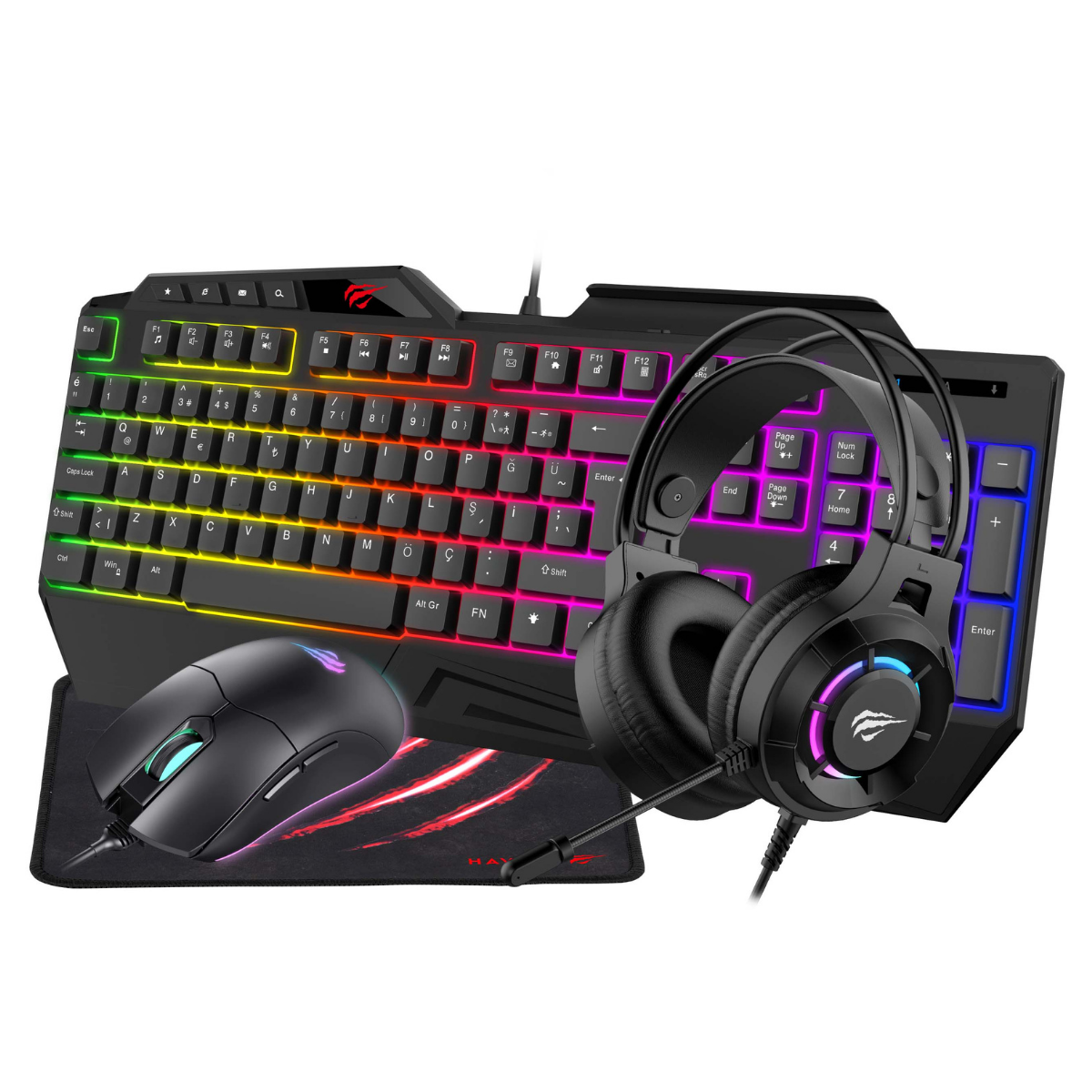 Havit Gamenote KB905CM Combo Gaming Set 4 in 1