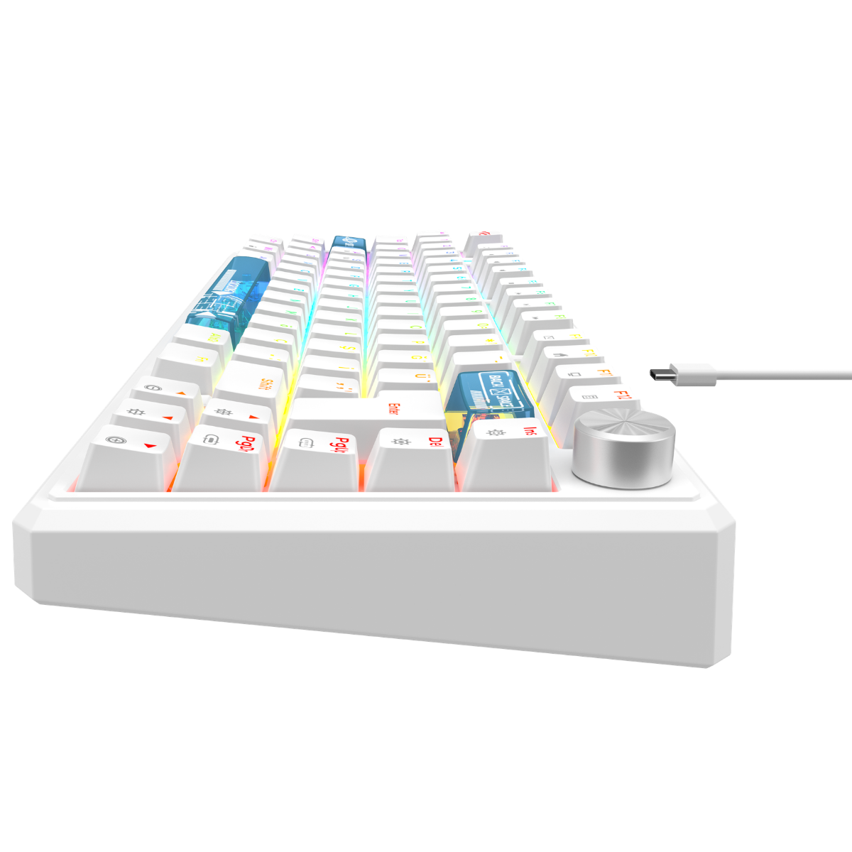 Havit Gamenote KB916L Pro-TUR Oyuncu Klavye - Beyaz