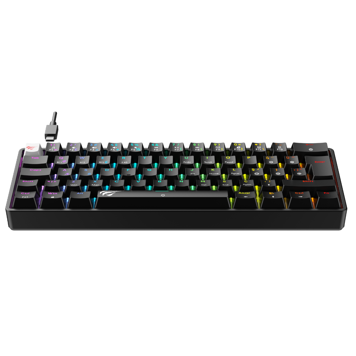 Havit Gamenote KB920L Plus-TUR Oyuncu Klavyesi - Siyah