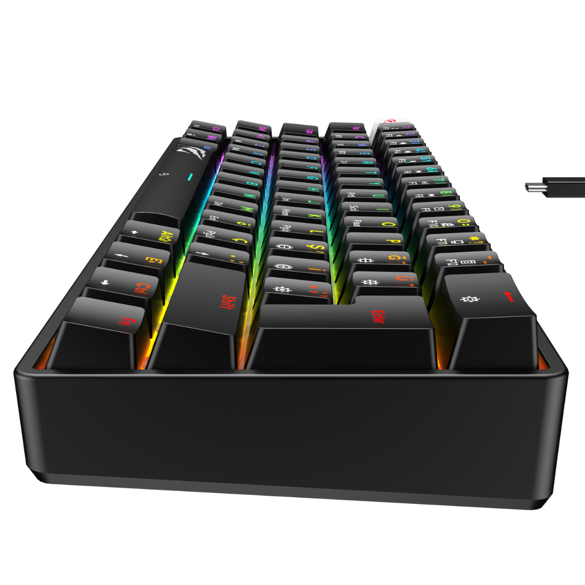 Havit Gamenote KB920L Plus-TUR Oyuncu Klavyesi - Siyah