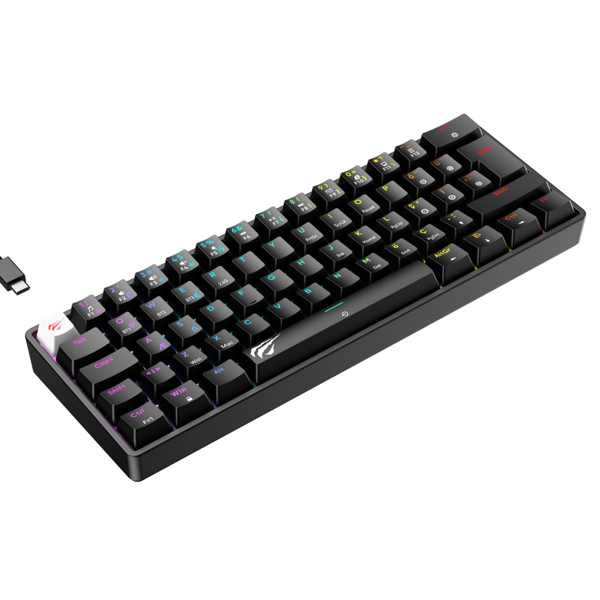 Havit Gamenote KB920L Plus-TUR Oyuncu Klavyesi - Siyah