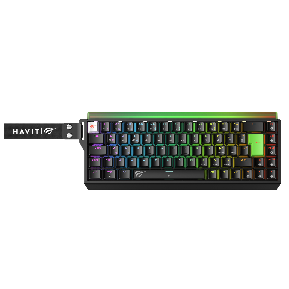 Havit Gamenote KB921L Pro-TUR Oyuncu Klavye - Siyah