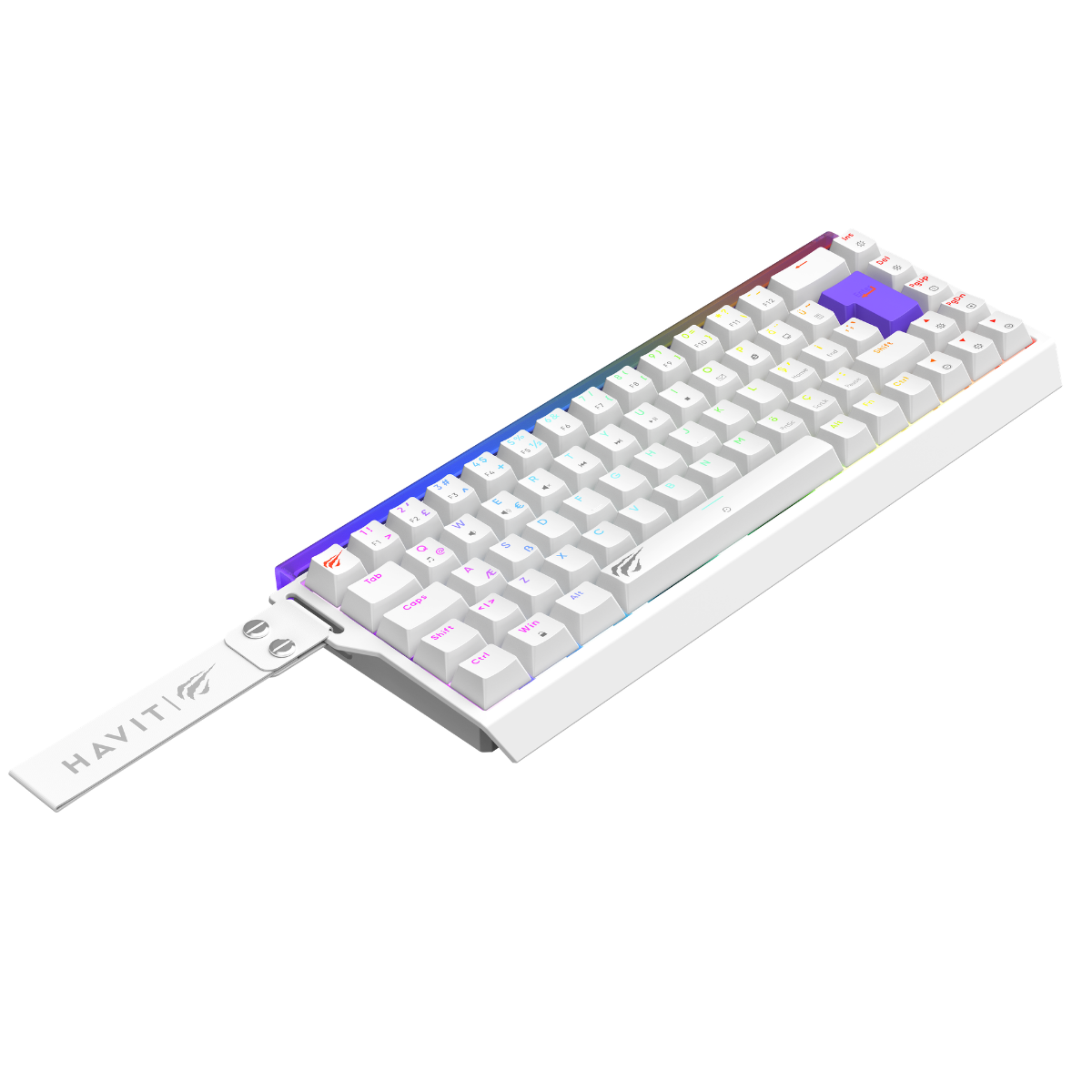Havit Gamenote KB921L Pro-TUR Oyuncu Klavye - Beyaz