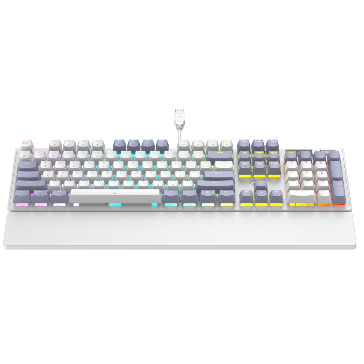 Havit Gamenote KB926L-TUR Oyuncu Klavye - Beyaz