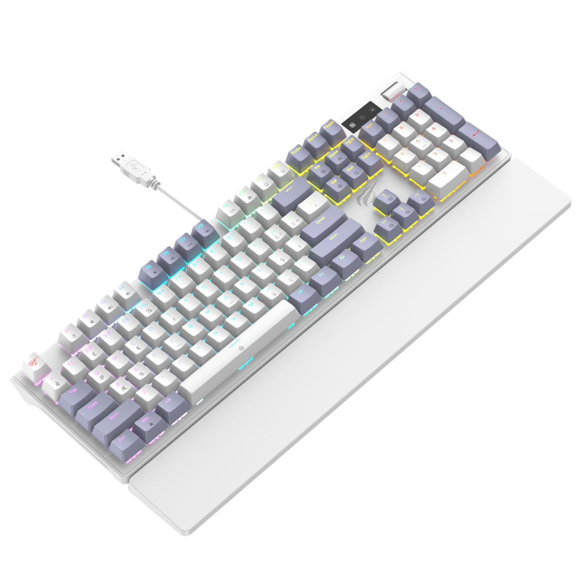 Havit Gamenote KB926L-TUR Oyuncu Klavye - Beyaz