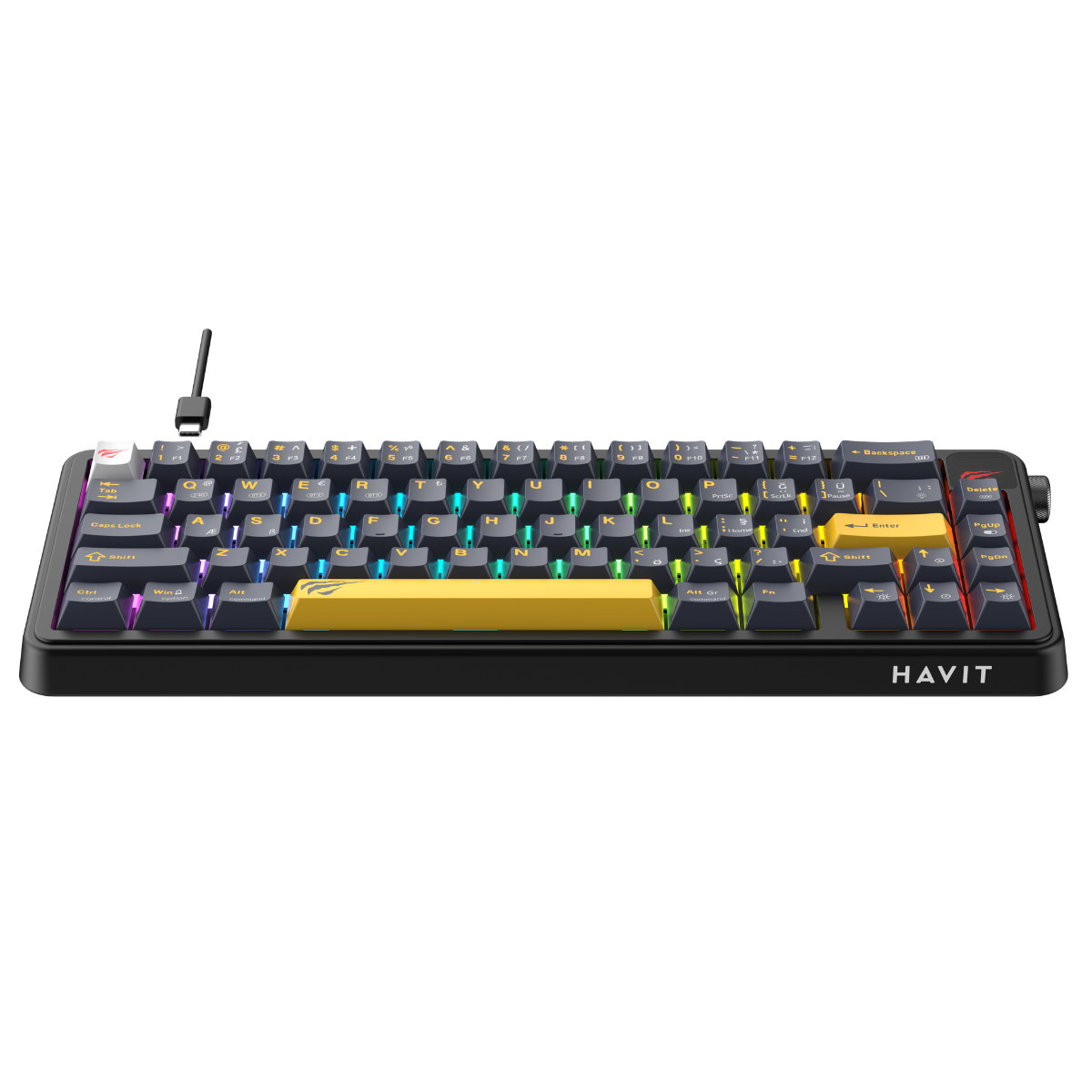 Havit Gamenote KB932L Pro-TUR Oyuncu Klavyesi - Siyah