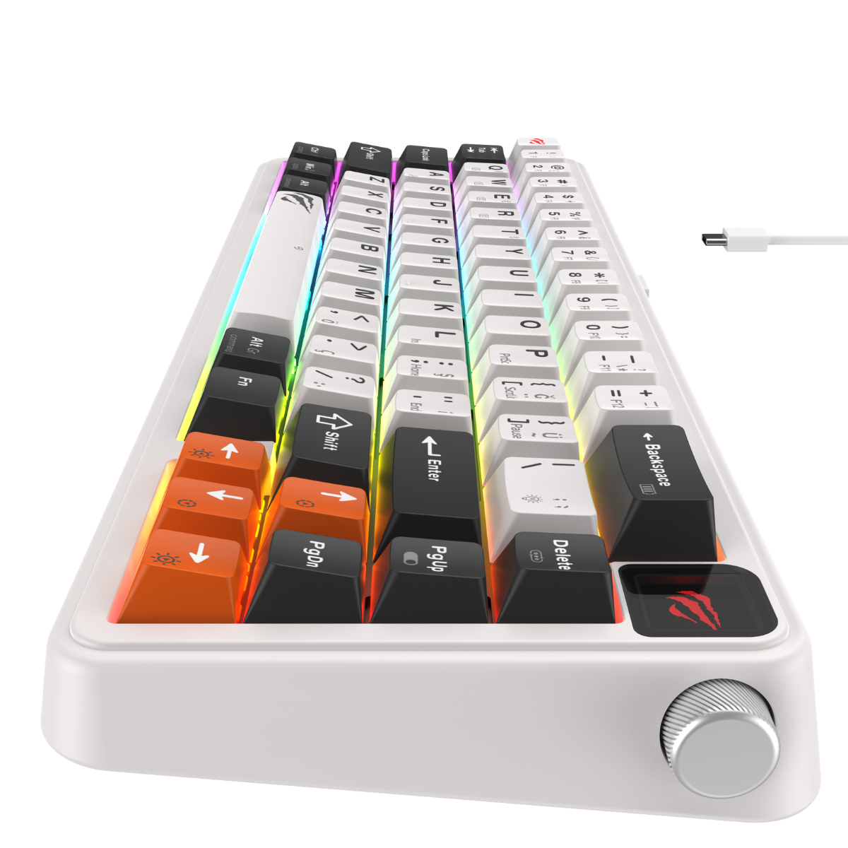 Havit Gamenote KB932L Pro-TUR Oyuncu Klavyesi - Beyaz