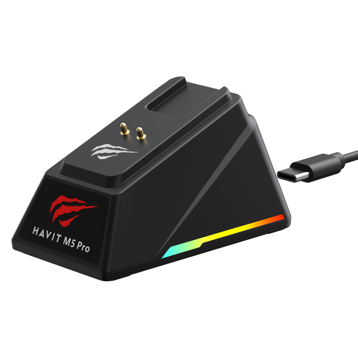 HAVİT GAMENOTE M5 PRO SUPERLİGHT WİRELESS GAMİNG MOUSE - EKRANLI PAW3950 - SİYAH