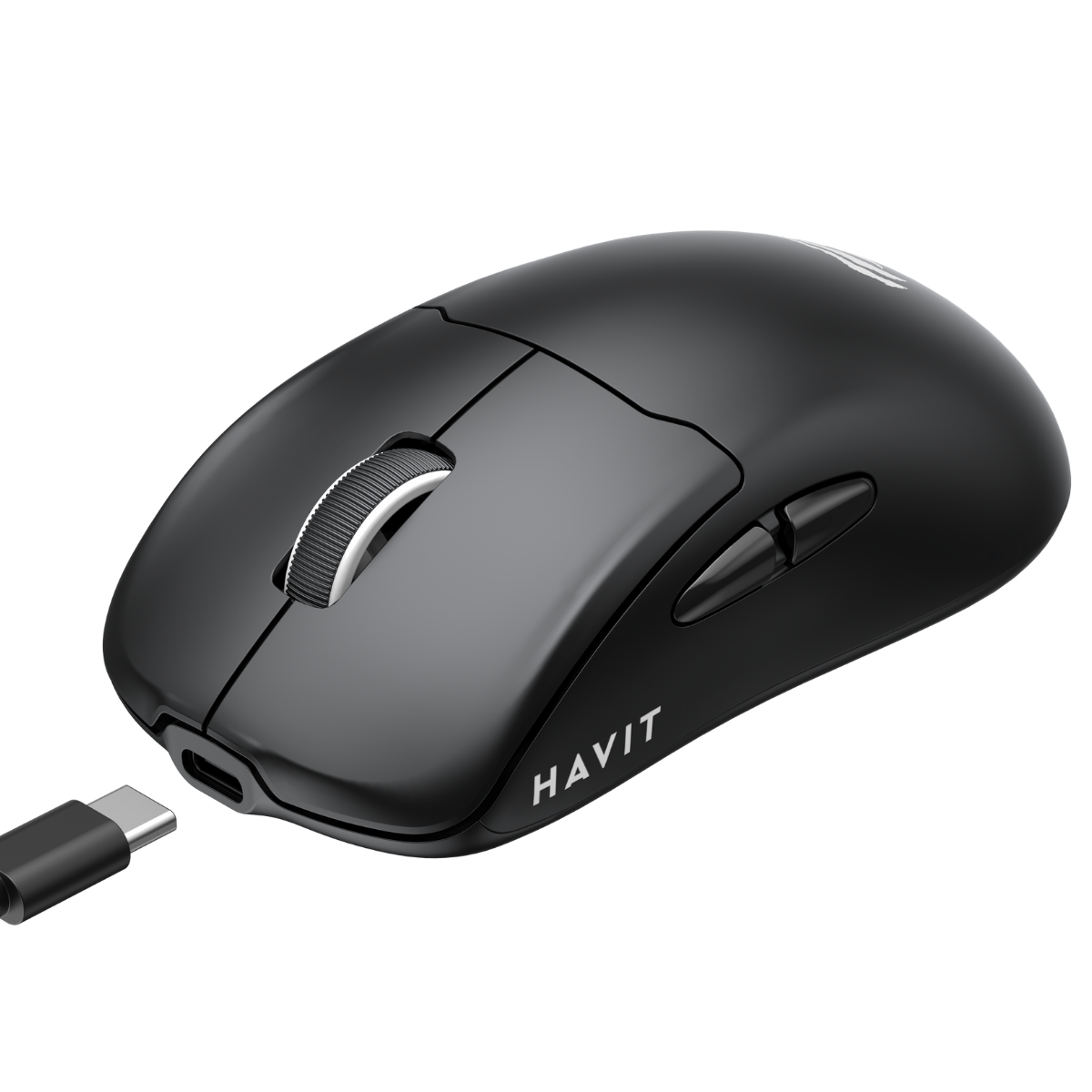 HAVİT GAMENOTE M5 PRO SUPERLİGHT WİRELESS GAMİNG MOUSE - EKRANLI PAW3950 - SİYAH