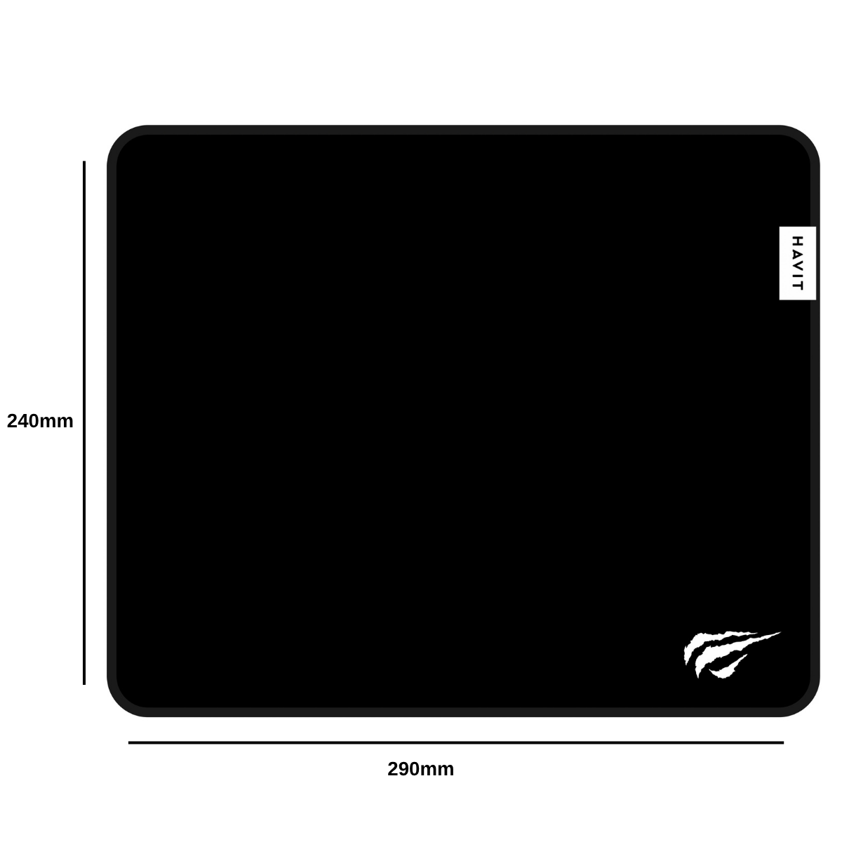 Havit Gamenote MP300S Plus Gaming Mousepad - Siyah