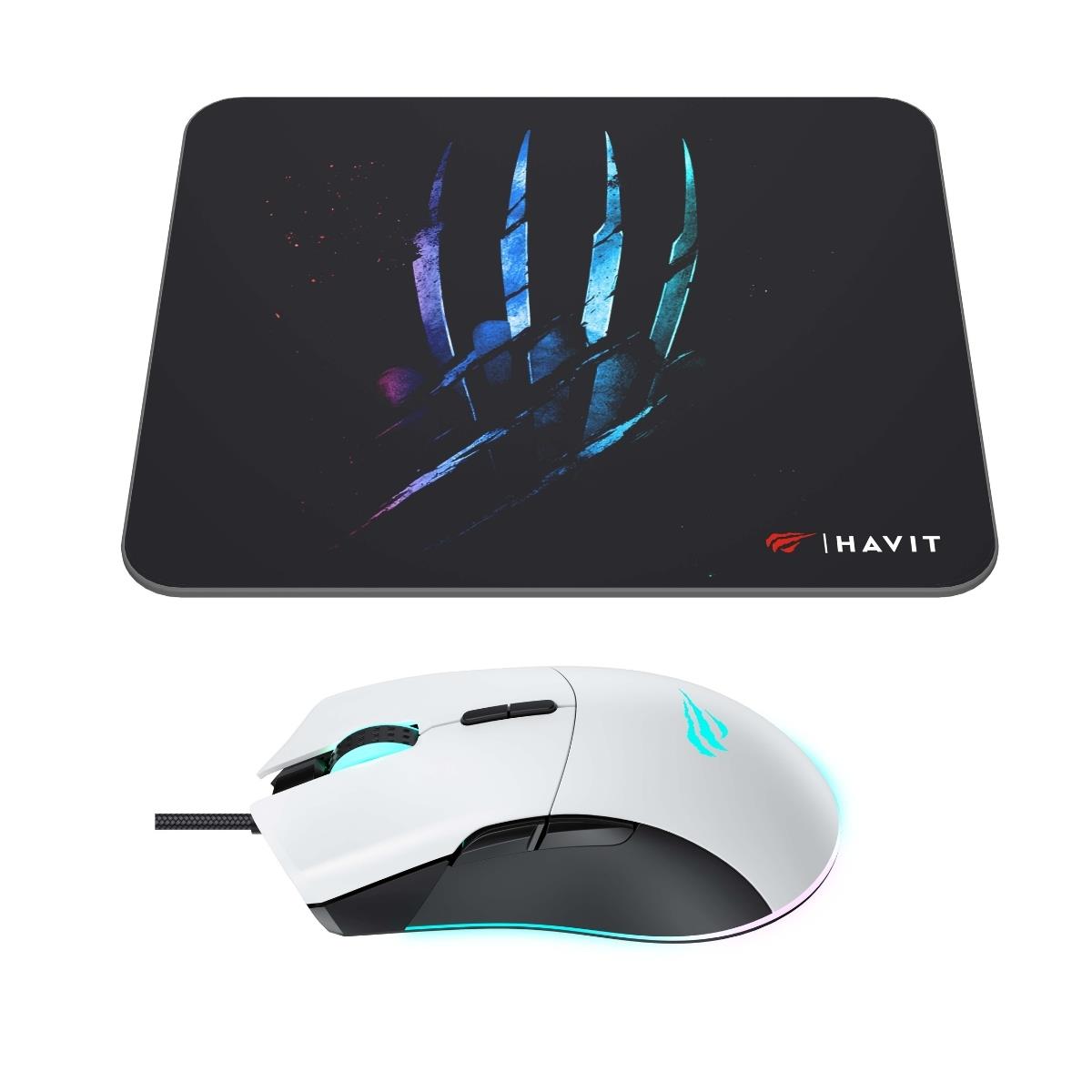 Havit Gamenote MS1037CM  Gaming Oyuncu Mouse- Beyaz
