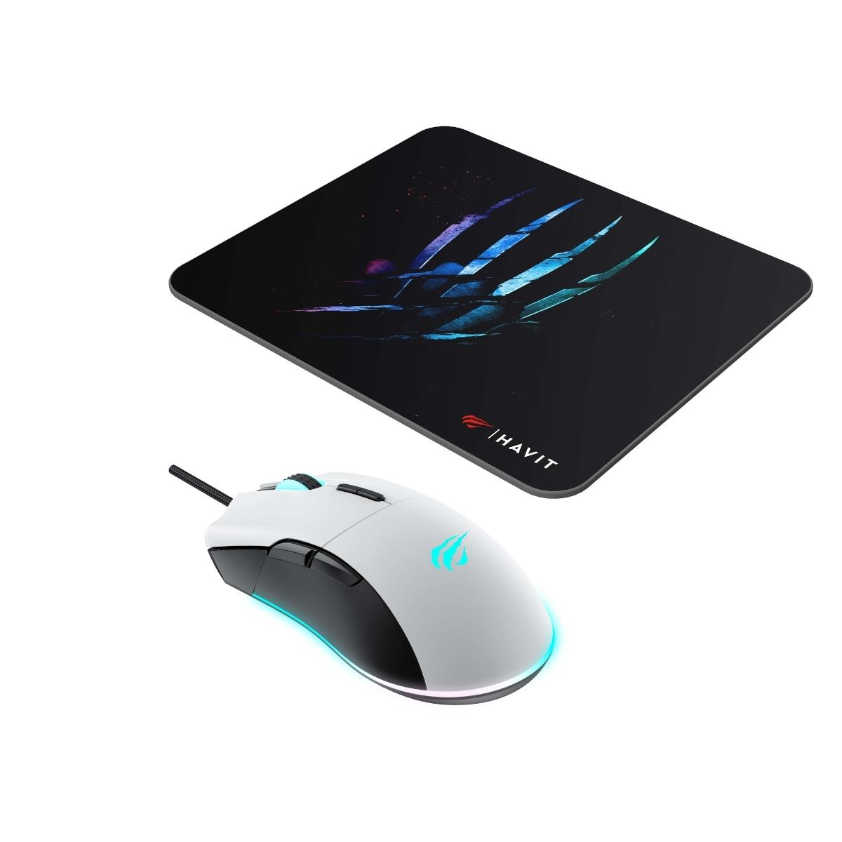 Havit Gamenote MS1037CM  Gaming Oyuncu Mouse- Beyaz