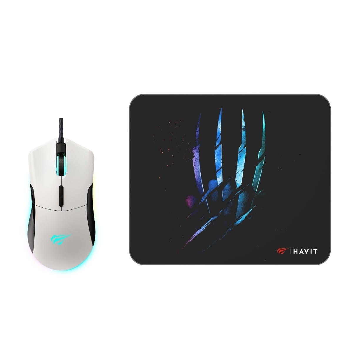 Havit Gamenote MS1037CM  Gaming Oyuncu Mouse- Beyaz