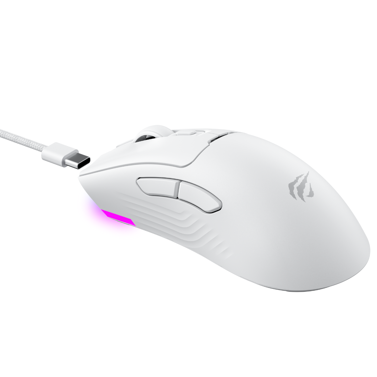 Havit Gamenote MS966SE  Kablosuz Gaming Mouse - Beyaz – 3 Mod Bağlantı, 10000 DPI, RGB Aydınlatma