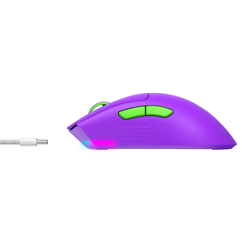 Havit Gamenote MS966WB Profesyonel RGB Wireless Gaming Mouse 4 Modlu - Mor