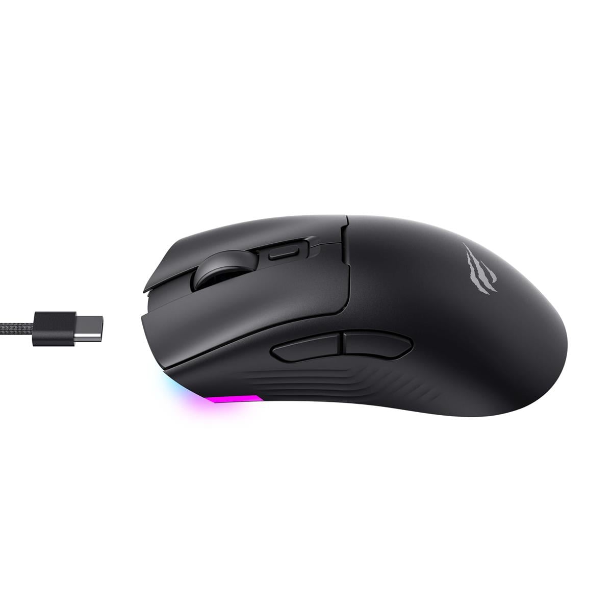 Havit Gamenote MS966WB RGB Wireless Gaming Mouse 4 Modlu - Siyah