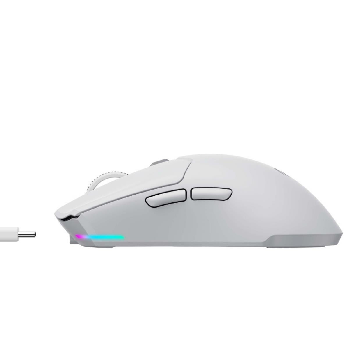 Havit Gamenote MS974WB Tri-Mode RGB Kablosuz Gaming Mouse - Beyaz