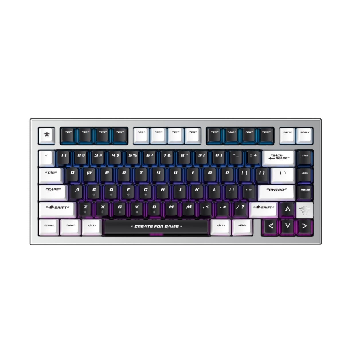 Havit Kraken Astralforce-1 RGB Aydınlatmalı 81 Tuşlu Mekanik Gaming Klavye - Beyaz