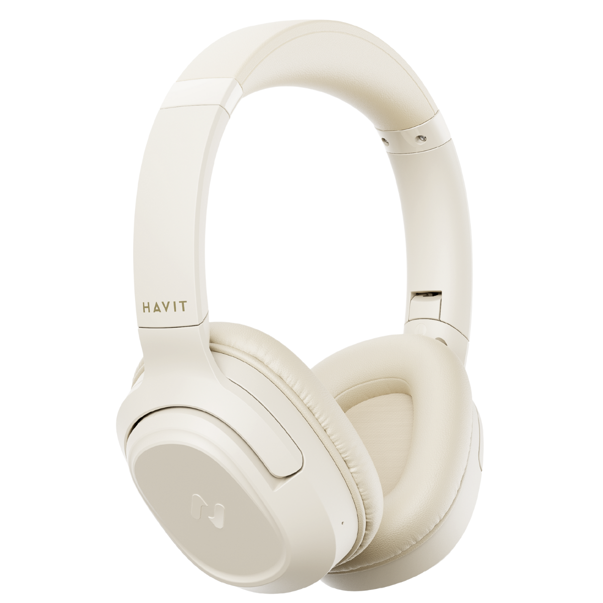 Havit H612BT Bluetooth Kulaküstü Kulaklık - 50 Saat, Katlanabilir - Bej