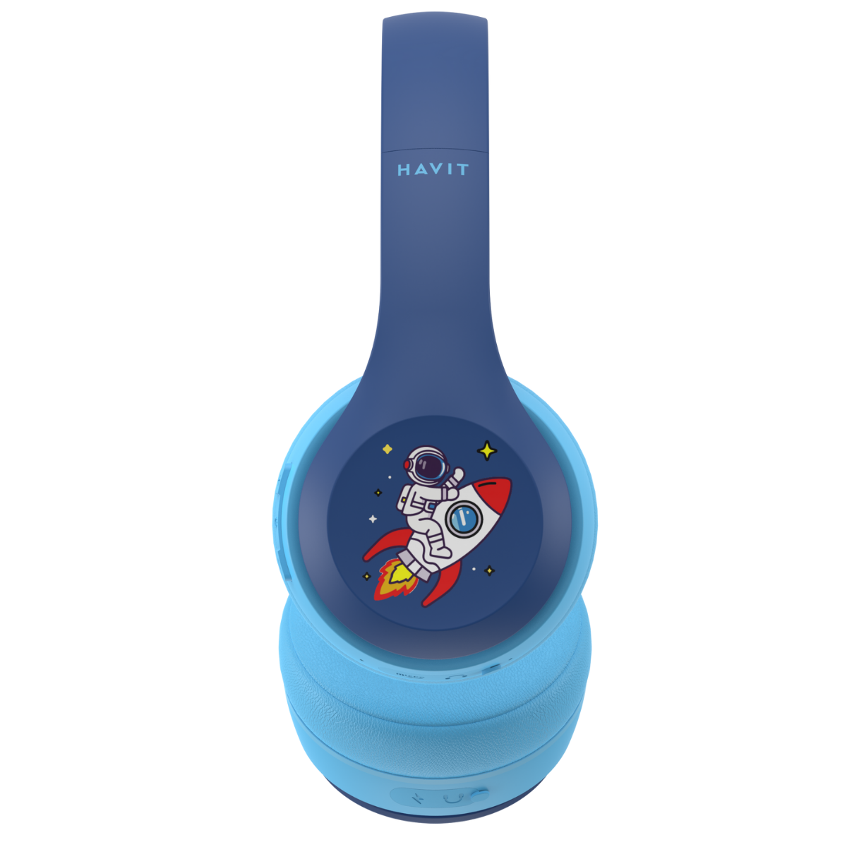 Havit H626BT Bluetooth Kulak Üstü Çocuk Kulaklık - Mavi