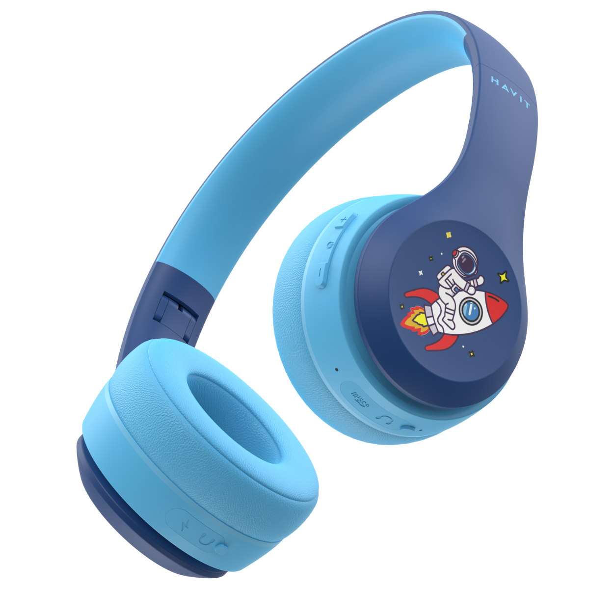 Havit H626BT Bluetooth Kulak Üstü Çocuk Kulaklık - Mavi